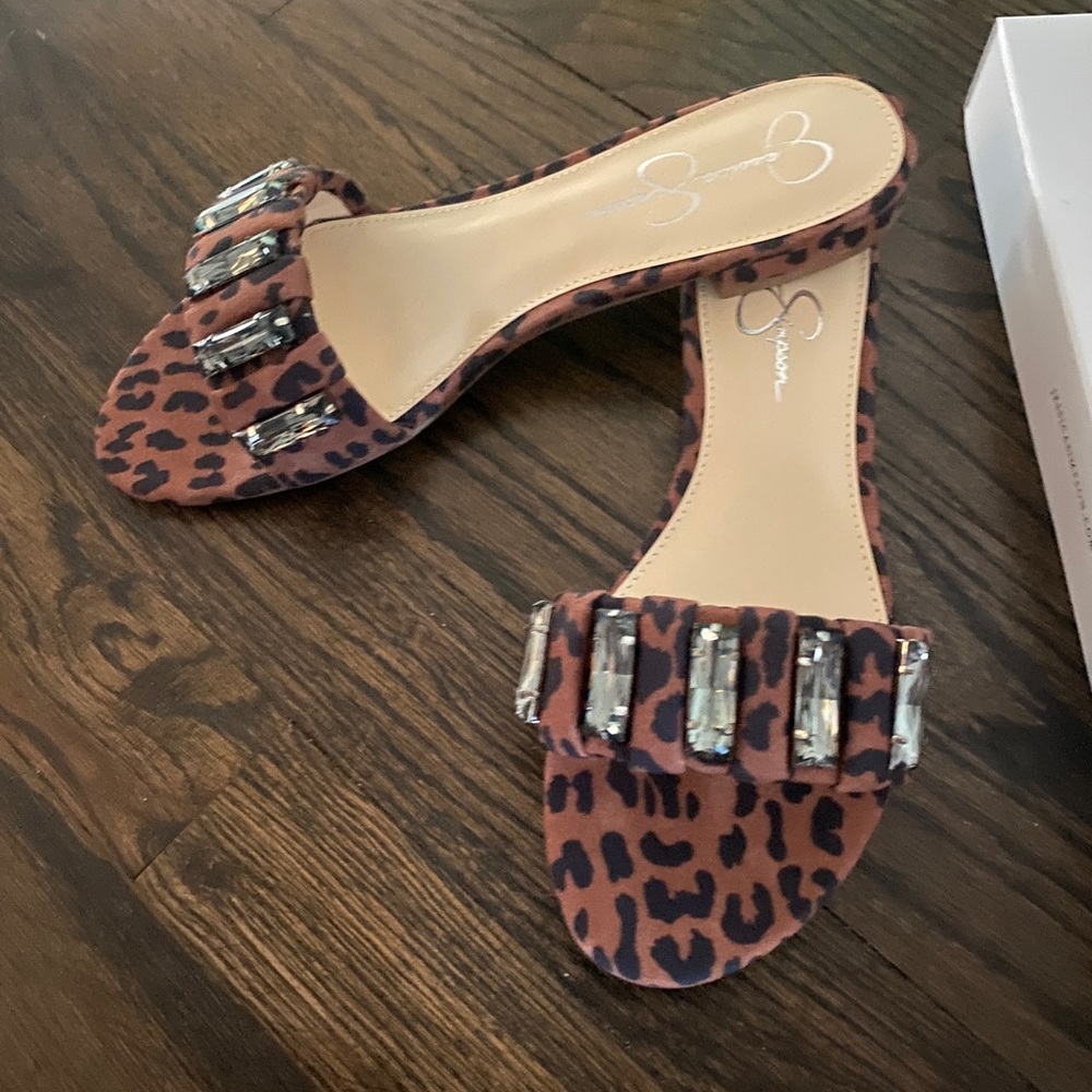 Jessica Simpson Leopard Sandals